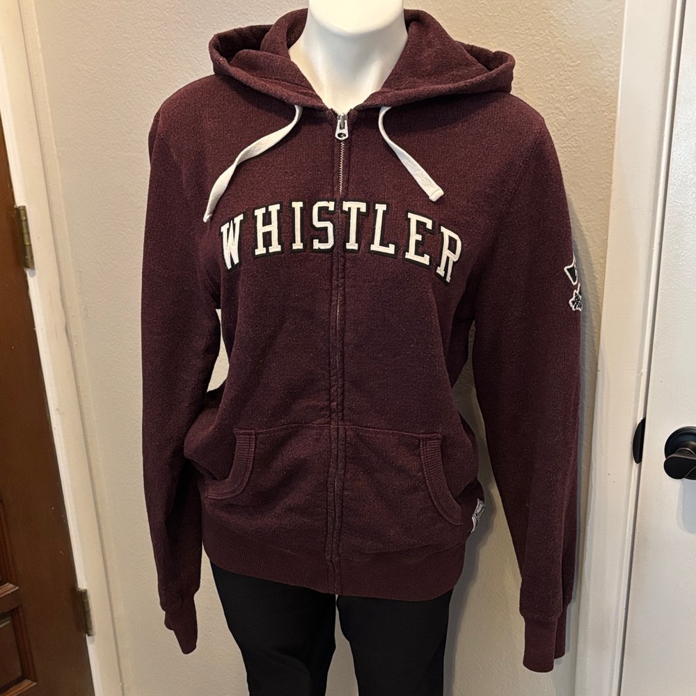 Whistler Maroon Hoodie